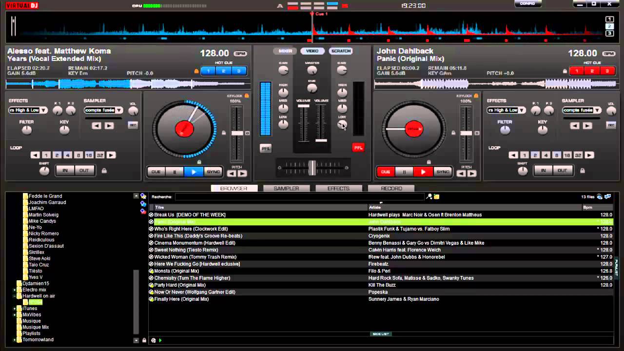 Mix n°16 HD----Sur VirtualDJ Pro 7.0.5