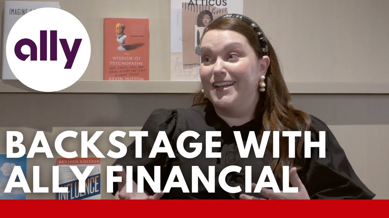 Backstage with Ally Financial || Interviewed by Cadent