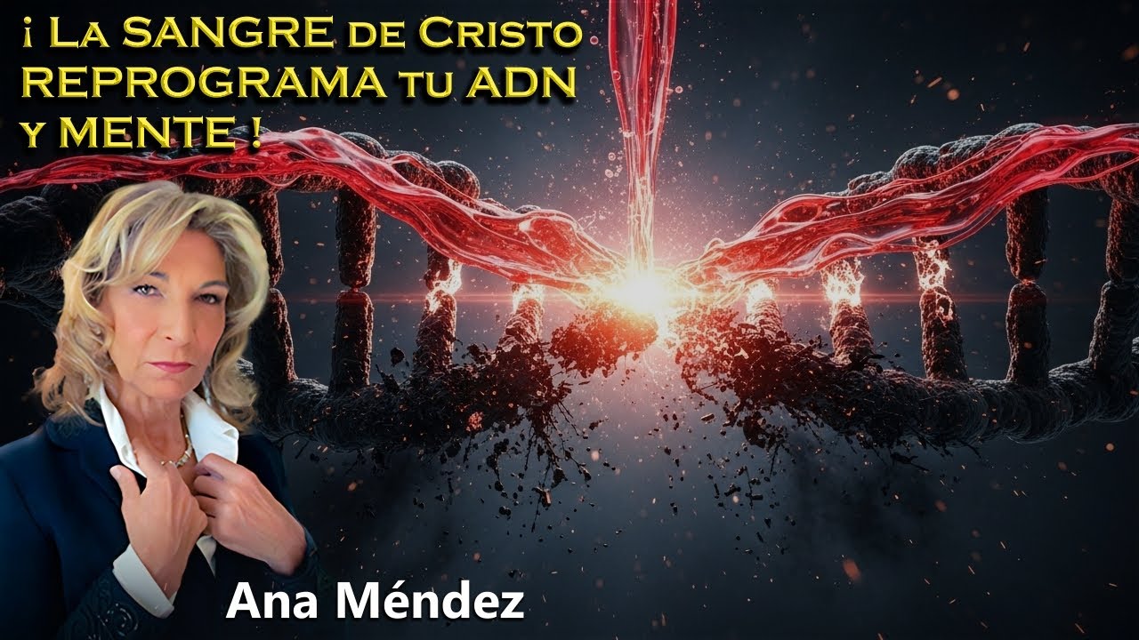 Ana Méndez DESATA Sanidad Sobrenatural: ¡La SANGRE de Cristo REPROGRAMA tu ADN y Mente AHORA!