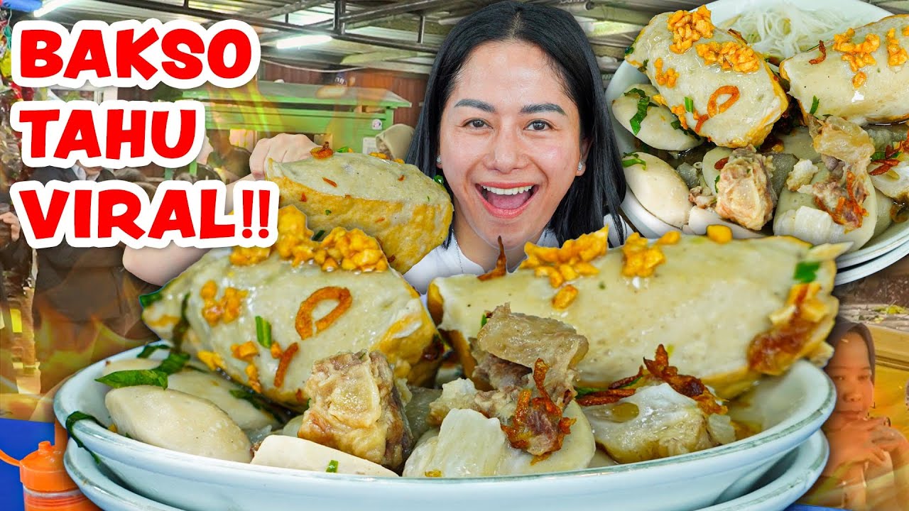 BAKSO TAHU VIRAL SUPER GEMOY!! ANTRINYA BIKIN EMAK - EMAK GADUH!!