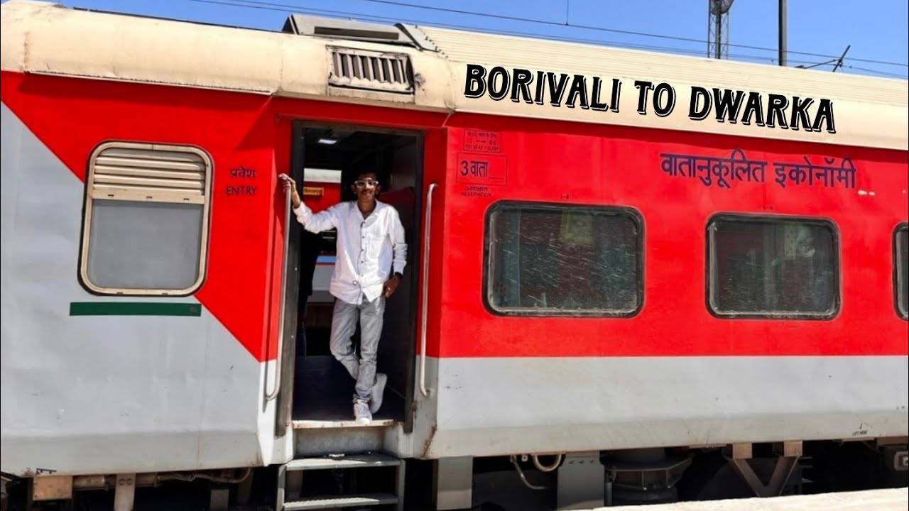 22945-Saurashtra Mail My First Experience in 3AC Economy Coach Maintenance & Beautiful Train Journey