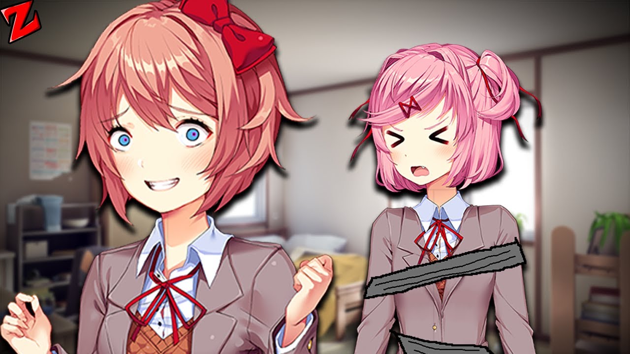 Sayori kidnaps Natsuki! (DDLC MOD)