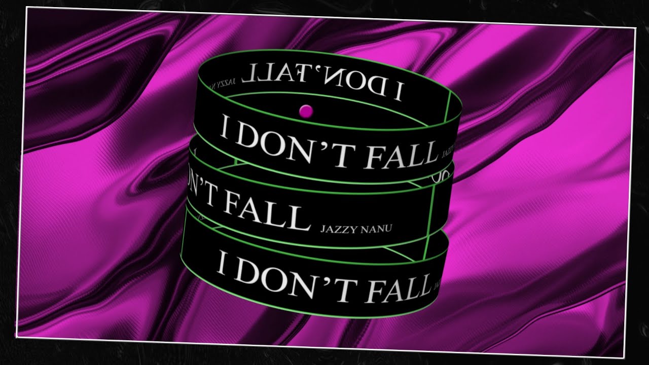 JAZZY NANU - I DONT FALL | Melodic Rap (Lyrical Video)