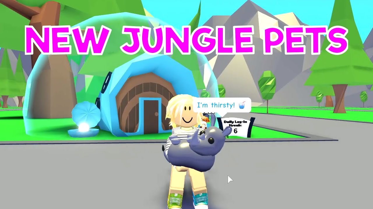 Adopt Me Jungle UPDATE -  7 NEW PETS TO COLLECT