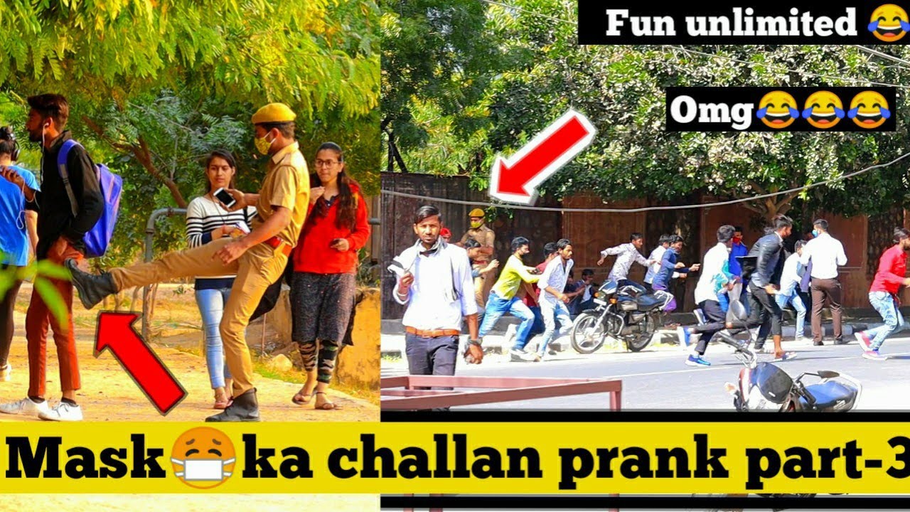 Mask 😷 Ka Challan Prank 😂 || Part 3|| Ayanpranktv || Prank in Jaipur