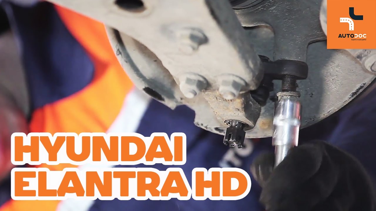 Jak vyměnit kulový čep na HYUNDAI ELANTRA HD NÁVOD | AUTODOC