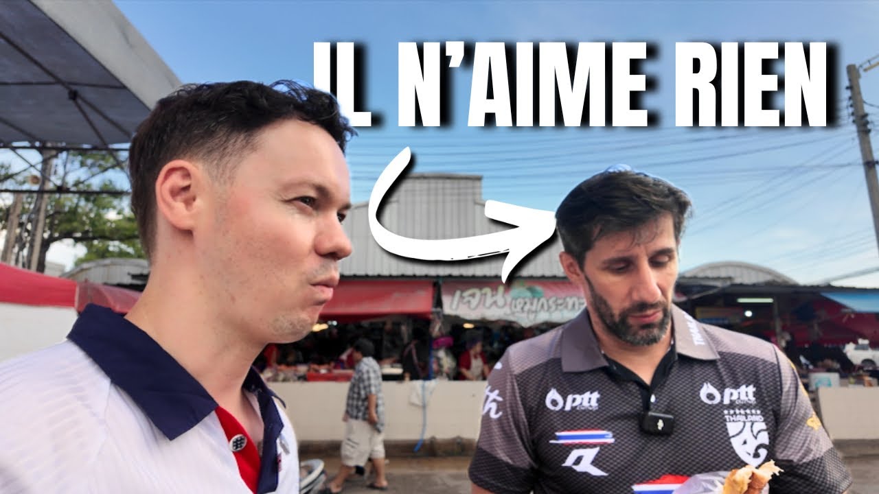 On goûte des produits à Samut Prakan