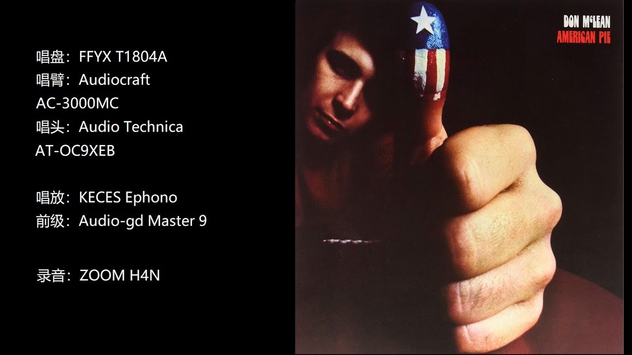 [Vinyl] Don McLean - American Pie Side 1