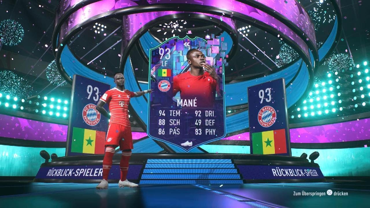 FIFA 23 Mane Flashback SBC