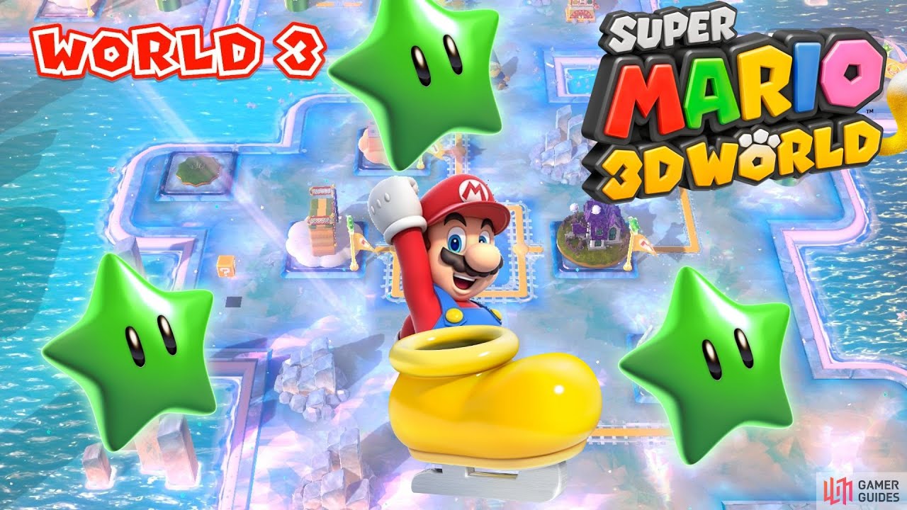 Time to skate to a winter wonderland(Super Mario 3D World [World 3])