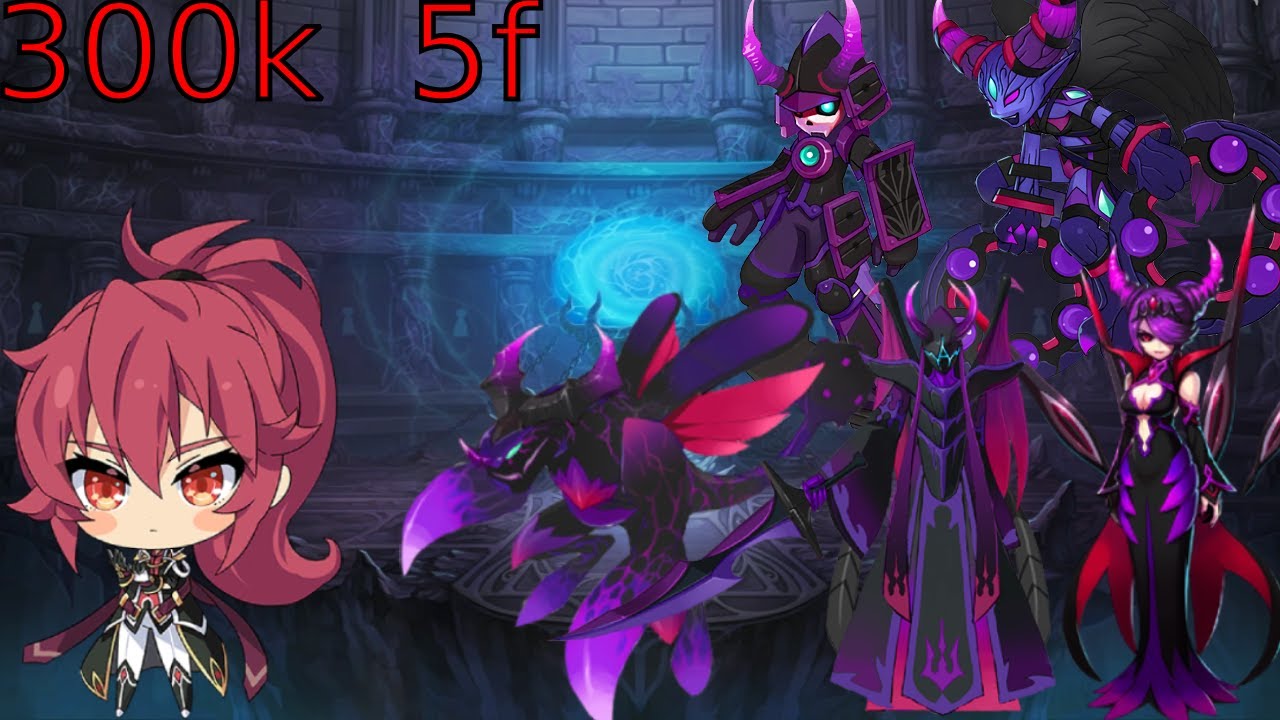 Elesis 300k - Tower of Disappearance (ToD) 1~5 - Grand Chase Classic