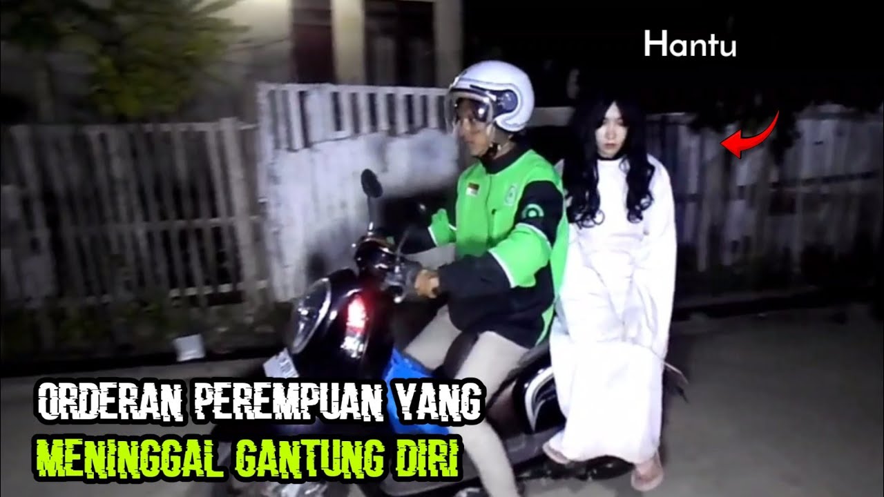 Seram‼️OJOL Bawa Penumpang Gaib Wanita G4ntung Dir1
