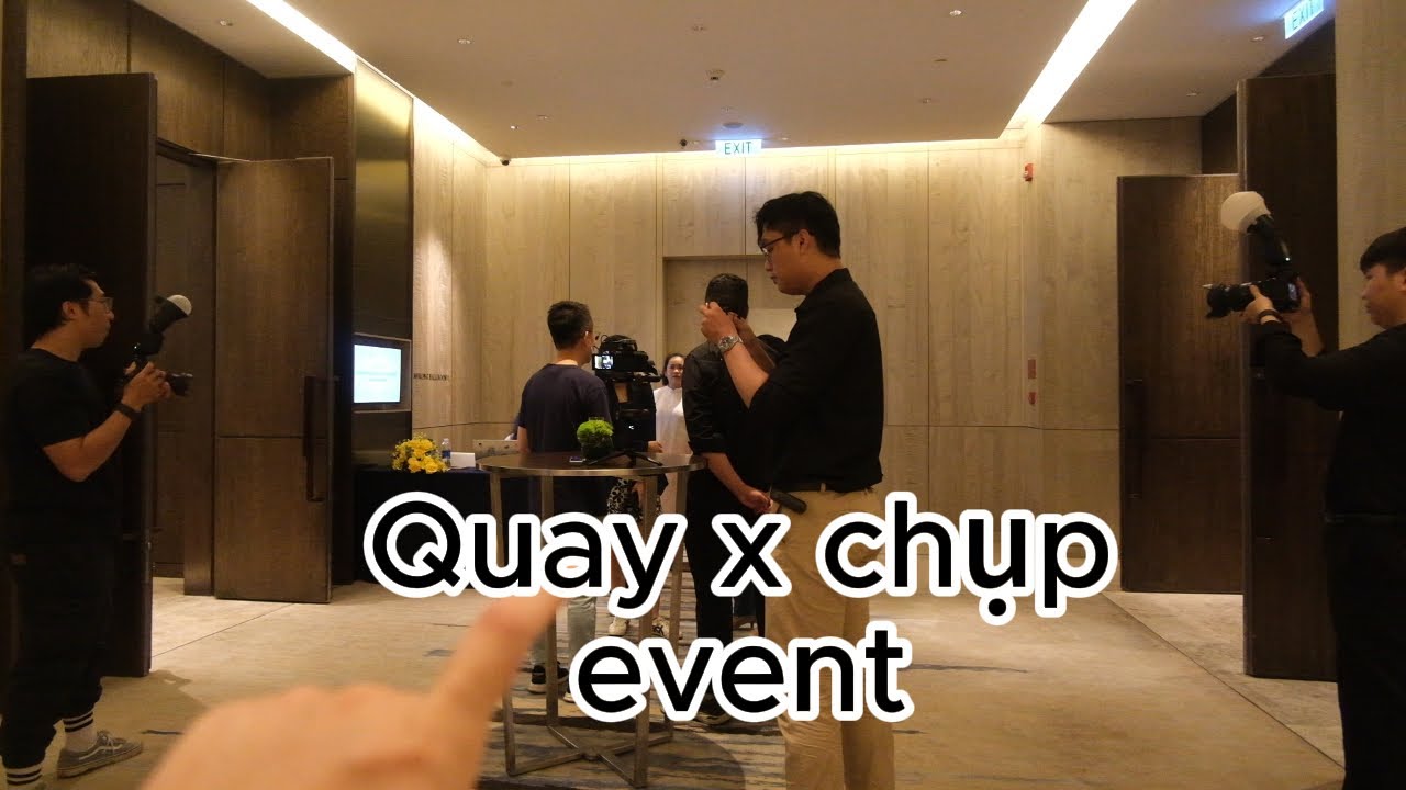 Kinh nghiệm từ buổi quay chụp event ở NEW WORLD với team mình