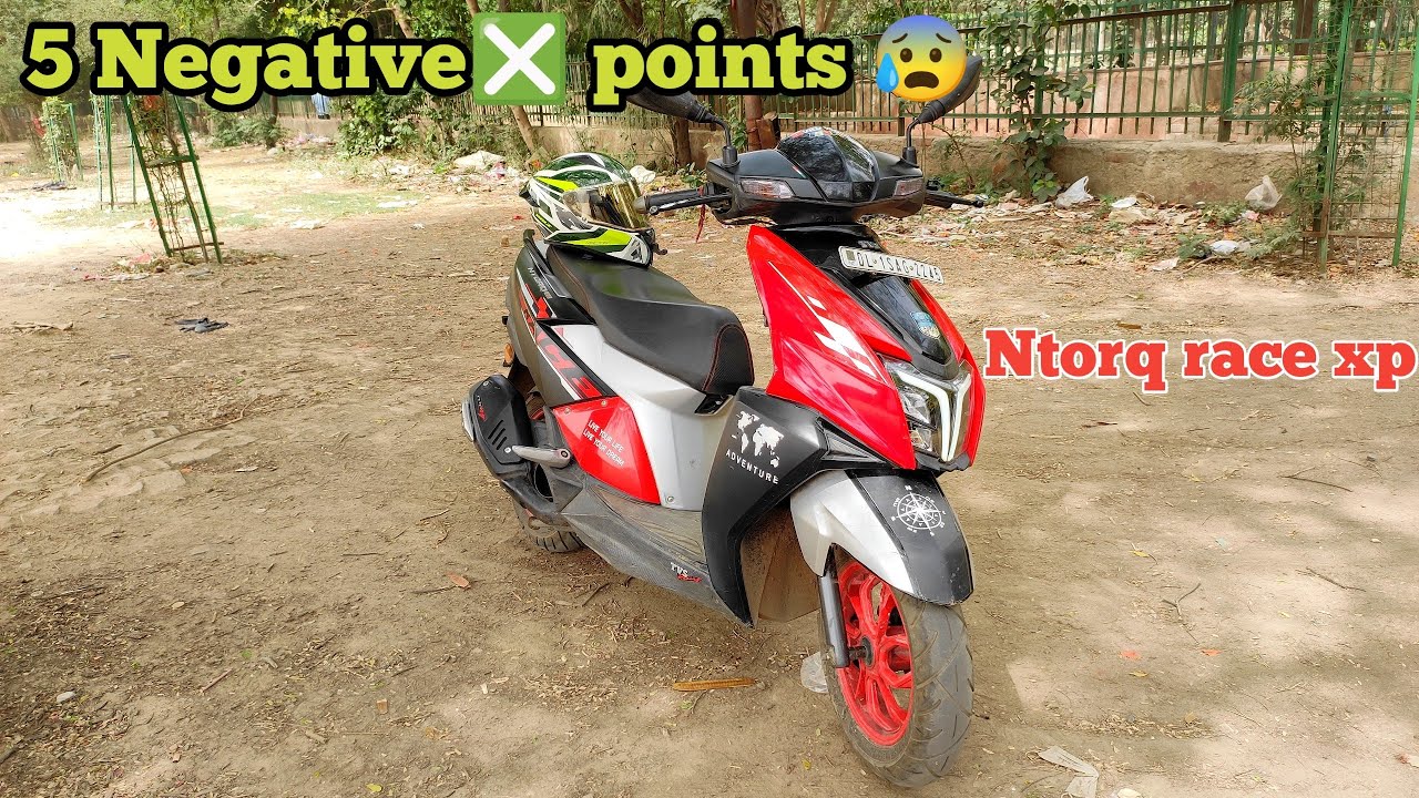 5 Negative points of ntorq race xp 😰 | Ntorq race xp