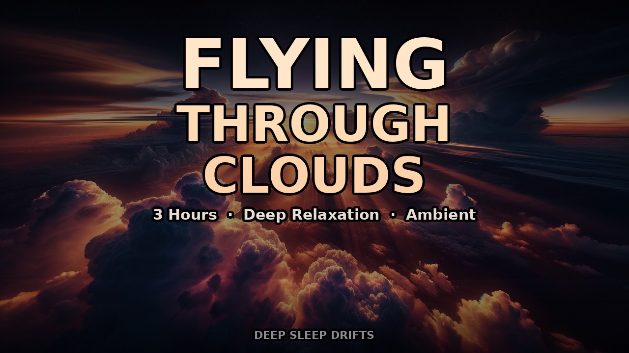 Flying Through Clouds · Deep Sleep Ambient Music · 3 Hours · Ethereal Dreamscape