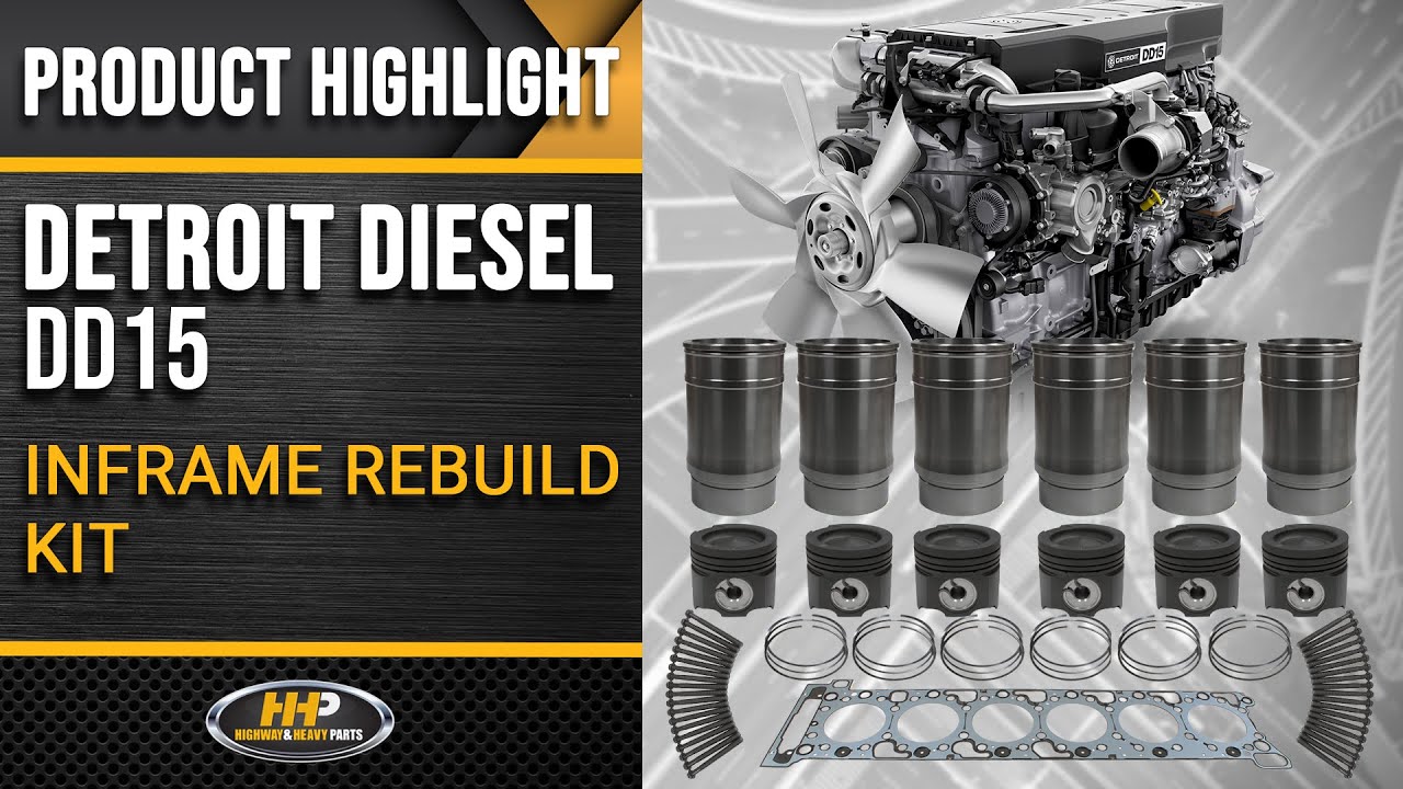 Time For A Detroit Diesel DD15 Rebuild Kit? Watch this first!