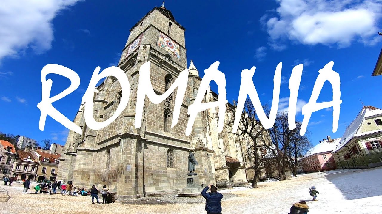 Прогулка по улицам Брашова, Румыния