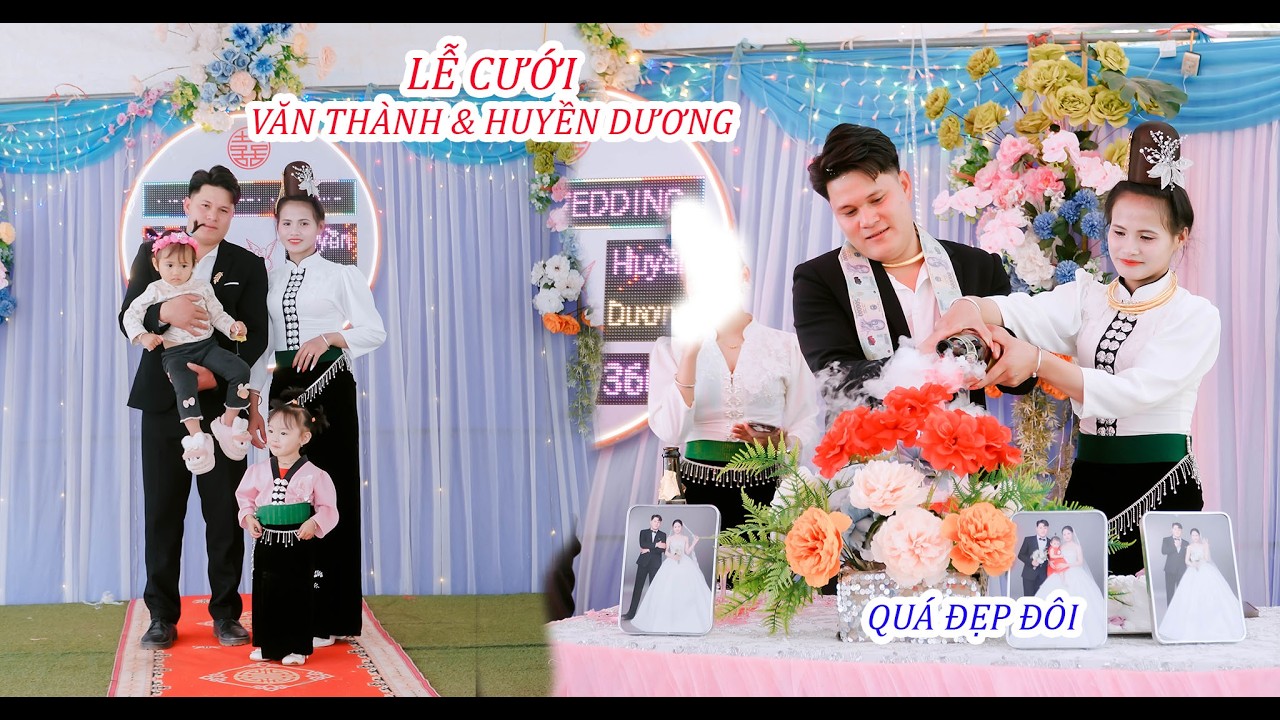 TOÀN CẢNH LỄ THÀNH HÔN [[ VĂN THÀNH & HUYỀN DƯƠNG ]] TẠI BẢN PỤC TỨN - XÃ MƯỜNG KHIÊNG - TỈNH SƠN LA