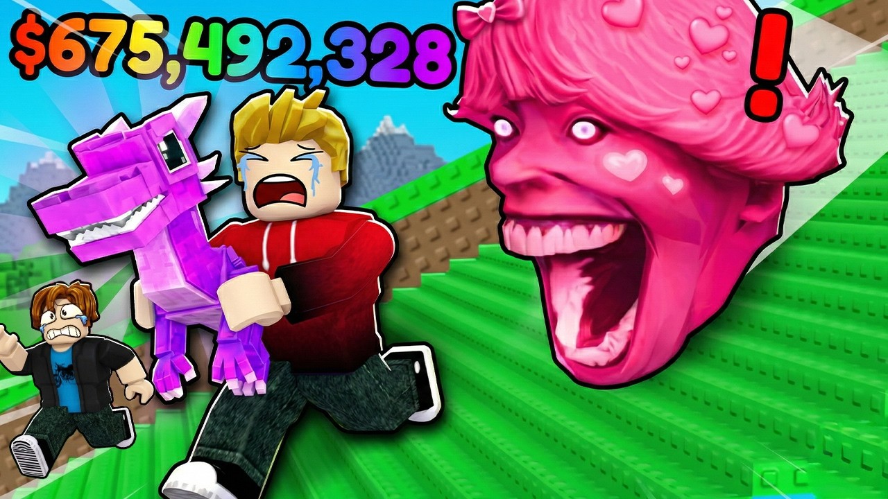 ROBLOX CHOP AND FROSSTY ESCAPE THE STAIRS 67 FOR BRAINROT