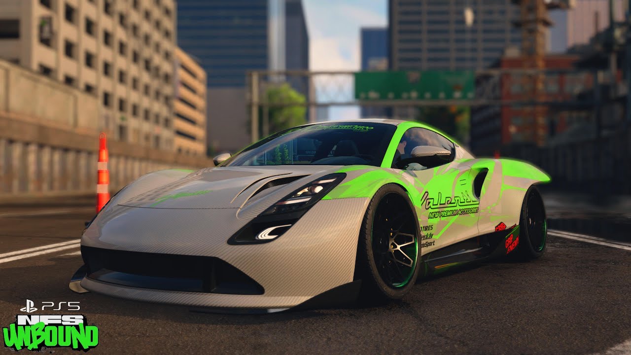 Need For Speed Unbound PS5 - Lotus Emira '21 Widebody Customization & Night Race + Classic Music