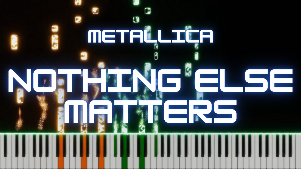 Nothing Else Matters - Metallica | Piano Cover by xZeron