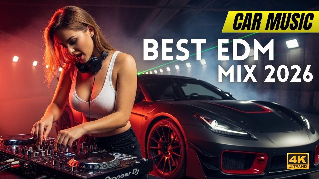 🚗 Bass Boosted Night Drive EDM 2026 🔊 CAR MUSIC, Techno Drops & Party Club – AIVY FLASH