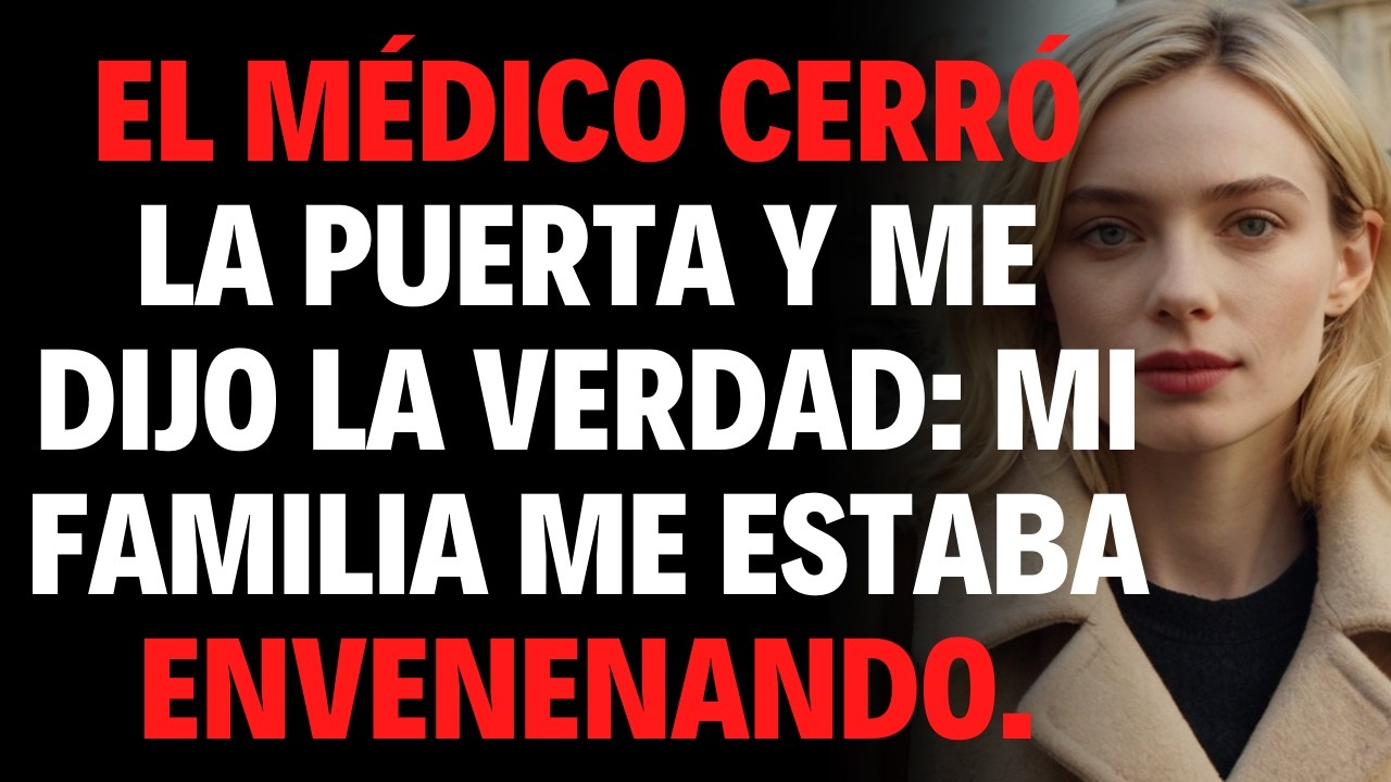 EL MÉDICO CERRÓ LA PUERTA Y ME DIJO LA VERDAD  MI FAMILIA ME ESTABA ENVENENANDO