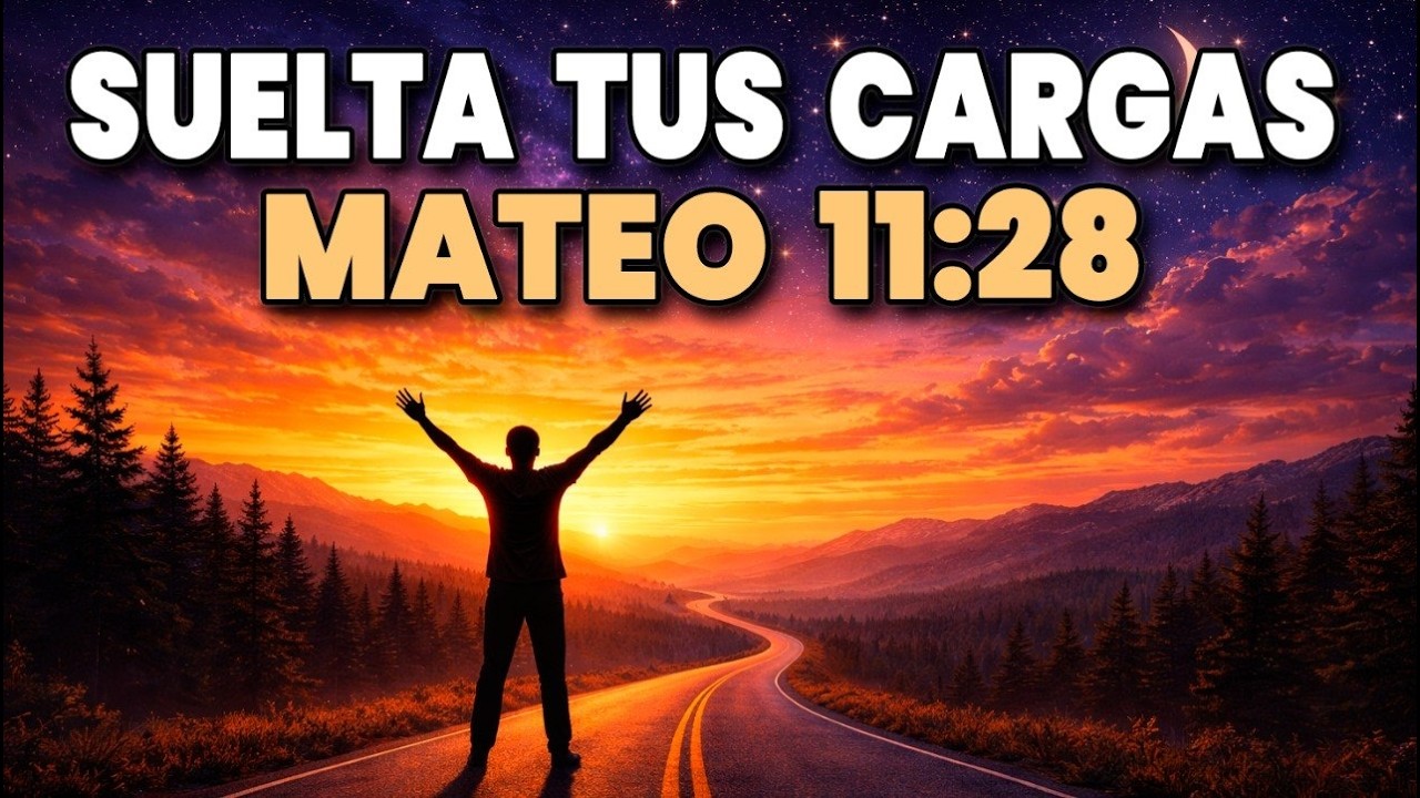 SUELTA TUS CARGAS con MATEO 11:28 | Ven a Mí y Yo Te Haré Descansar Esta Noche