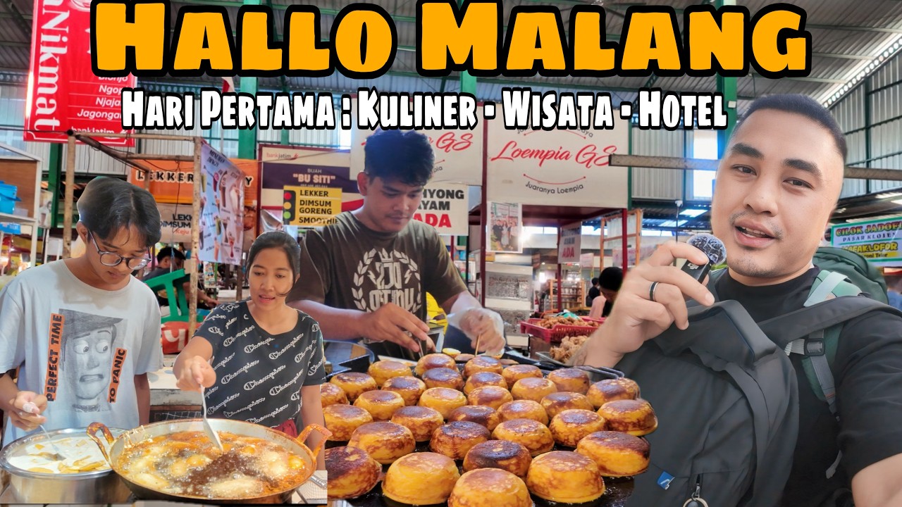 Hari Pertama Explore Kota Malang, Dari Mulai Kuliner di Pasar Klojen Hingga Wisata Warna Warni