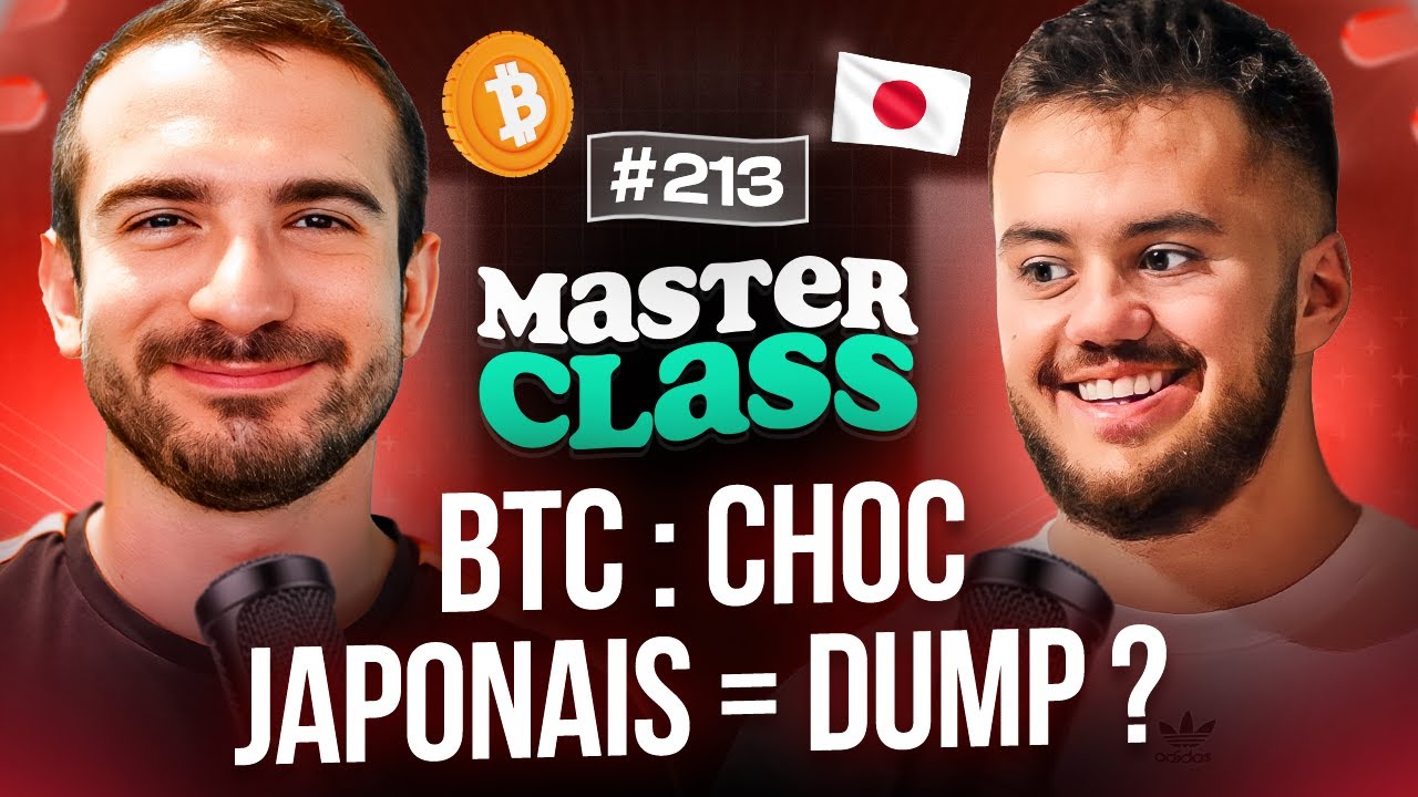 Bitcoin : peur d'un DUMP &agrave; cause du Japon ?! Masterclass Crypto