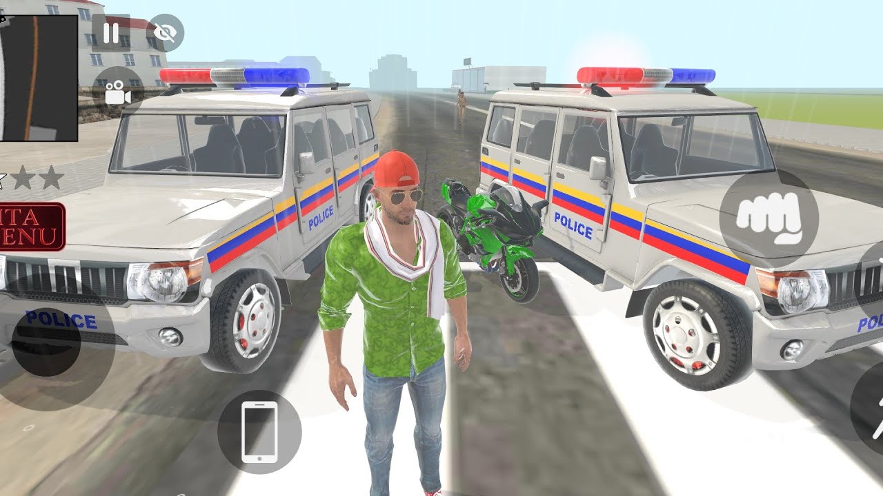 🎮Franklin gangster Life police vs bike 🔥android game😱