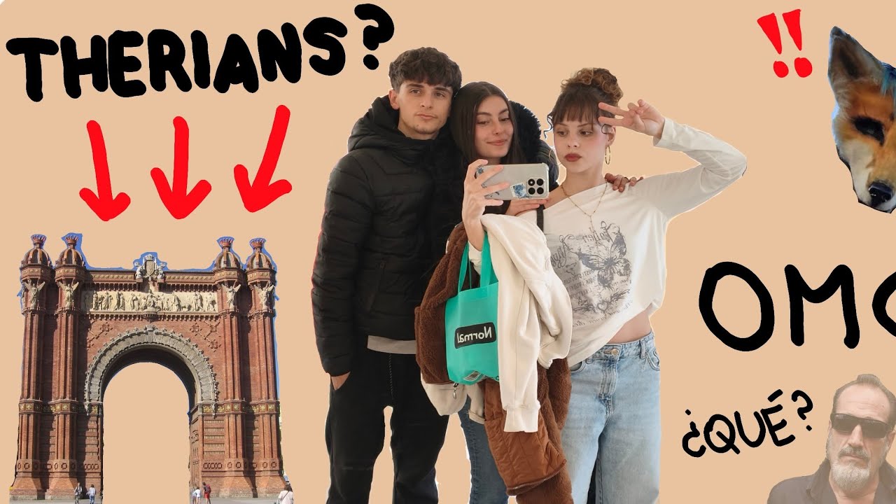 ¿THERIANS en Barcelona? 🐶🐻 || con Alice en Arc de Triomf 