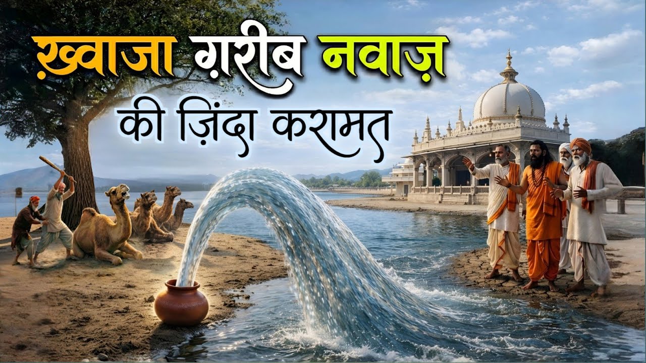 ख़्वाजा ग़रीब नवाज़ की जिंदा करामत देखकर लोग हैरान हो गए ! Khwaja Gareeb Nawaz Ki Zinda Karamat ! AJ