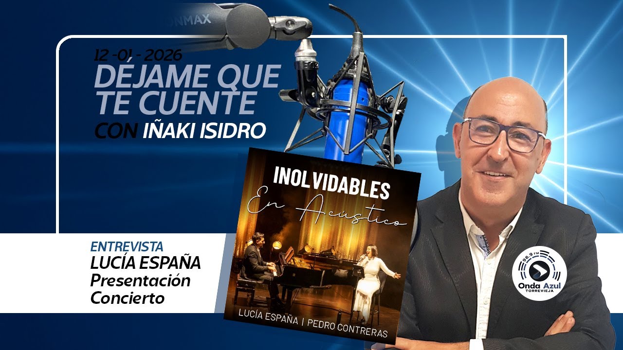 Lucía España vuelve con “Inolvidables” al Teatro Municipal de Torrevieja