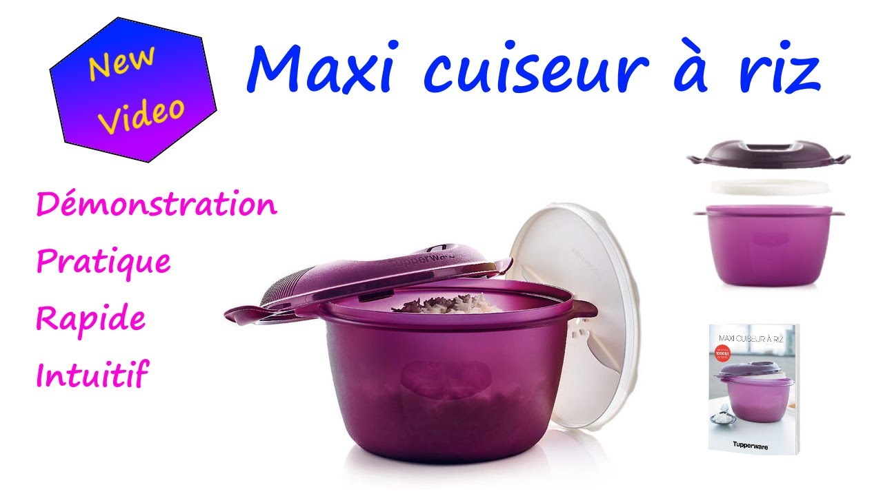 Maxi cuiseur à riz Micro-ondes - Tupperware