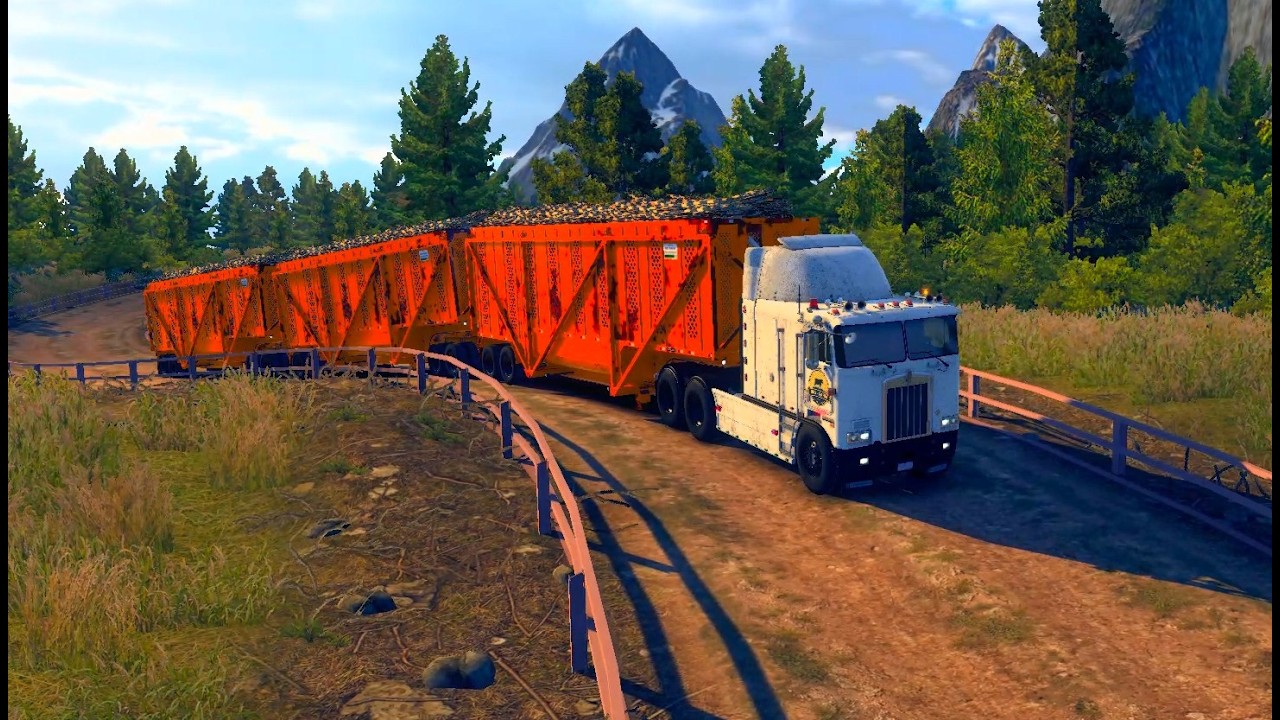 Truck:K100E. Trailer: Triple cañero. Carga: Caña de azúcar - ATS 2026 02 13 16 53 06