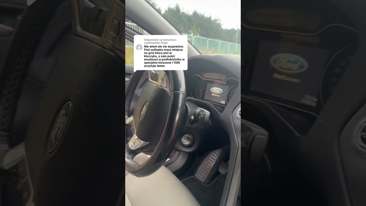 Awaryjnie odpalanie Ford Mondeo MK4 - system bezkluczykowy