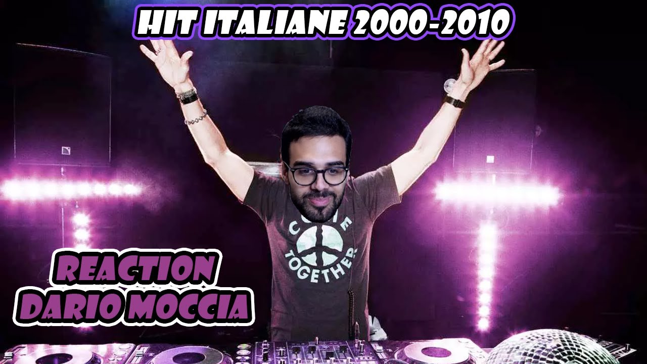 Dario Moccia reagisce alle Hit Italiane 2000-2010