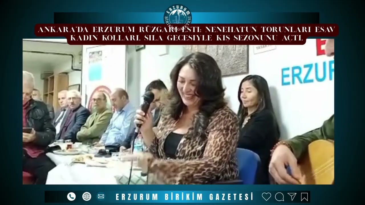 D. Dilara. Duman .Sahne perform.katılım.adeta Erzurum’u yşatn Duman, türkülriyle sıla özlm giderdi,