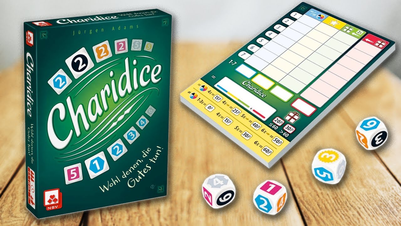 CHARIDICE - Spielregeln TV (Spielanleitung Deutsch) - NSV