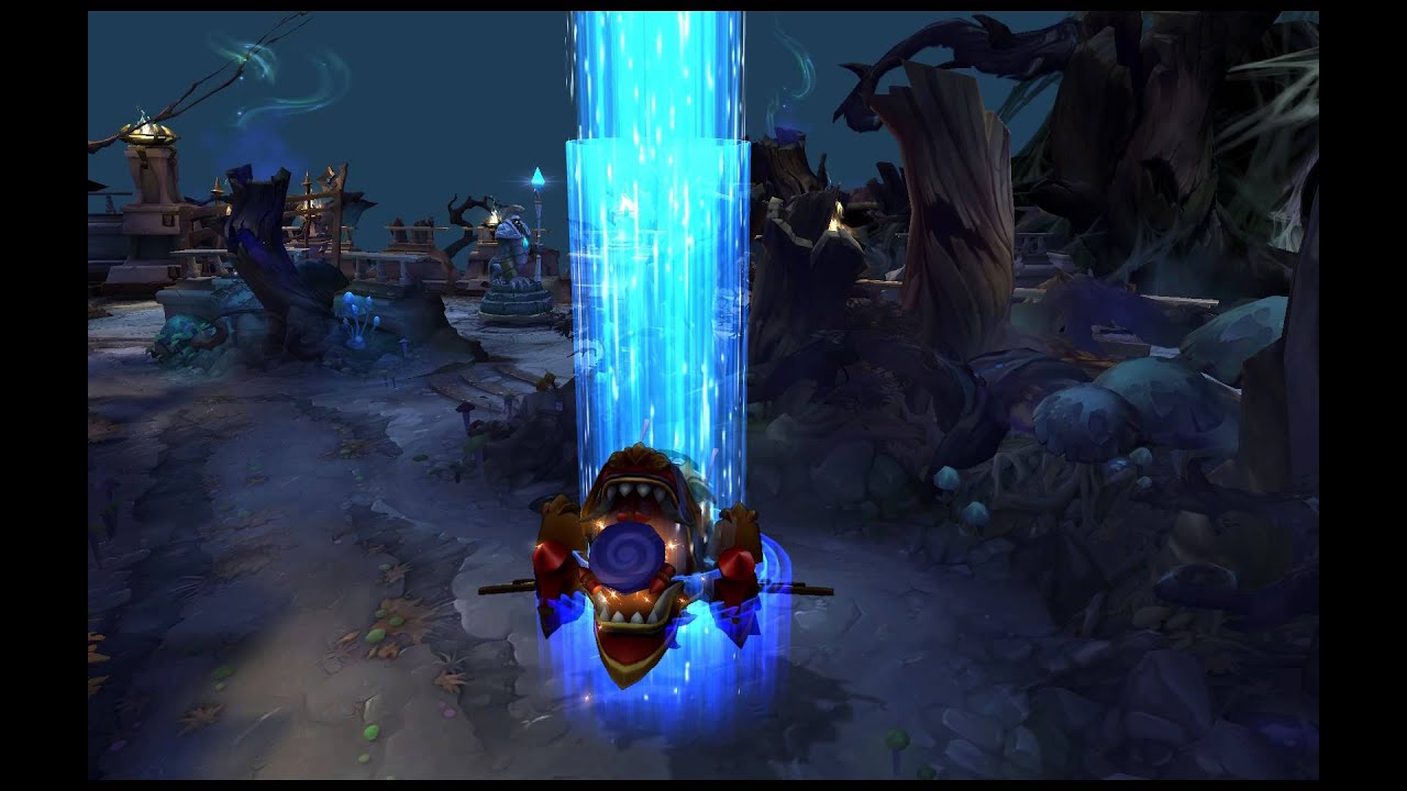League of Legends - Dragonwing Corki (Recall Animation)