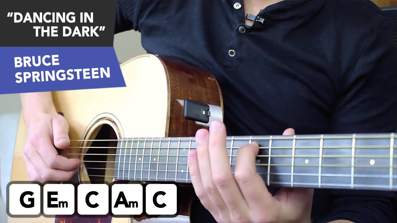 Dancing In The Dark Guitar Lesson - Bruce Springsteen Guitar Tutorial