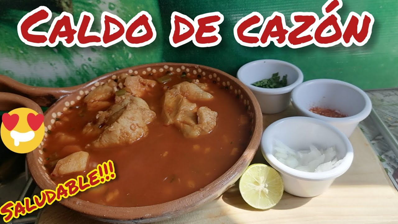 Cómo Hacer Caldo De Cazón/ Fácil De Preparar/ Super Saludable