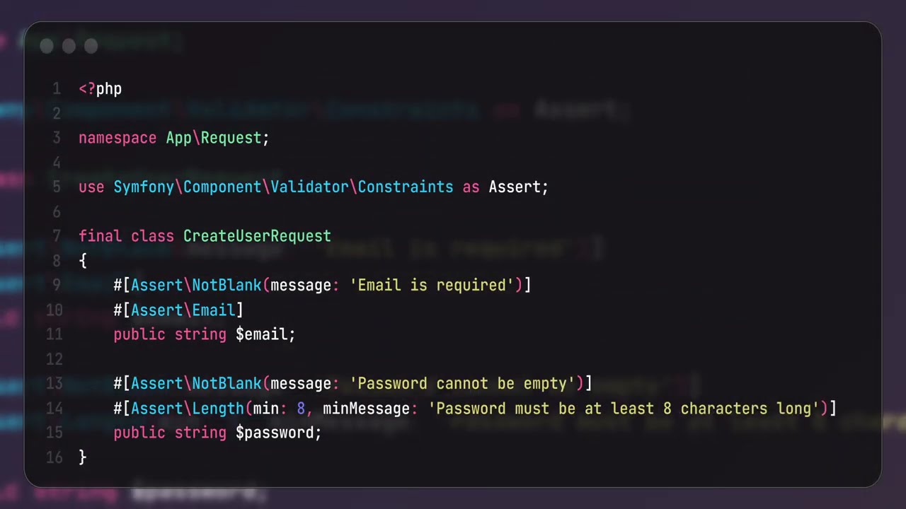 Правильная валидация запросов в Symfony: MapRequestPayload