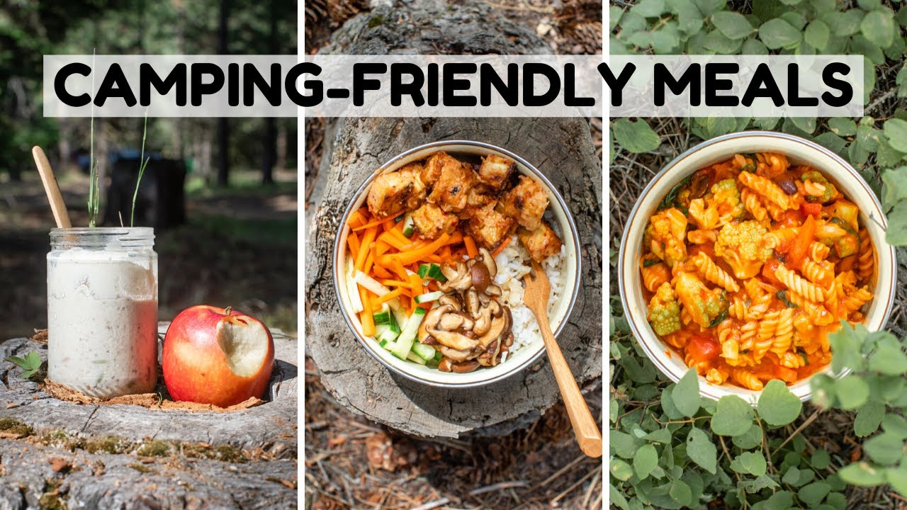 What I Ate While Camping (Vegan) 🏕