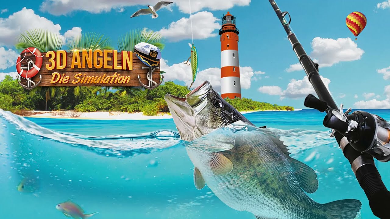 3D Angeln - Die Simulation. Game für Nintendo Switch, PS4&PS5. Offizieller deutscher Trailer.