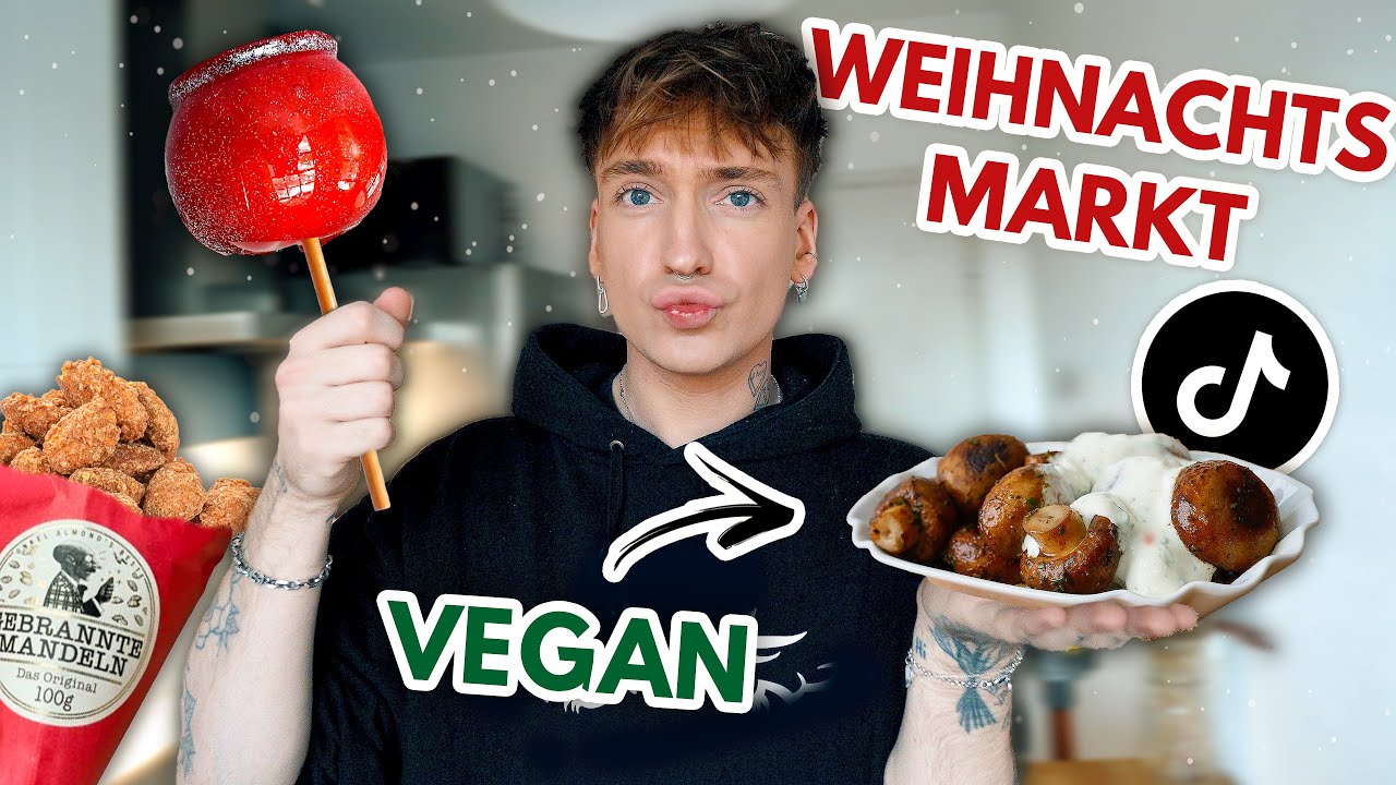 Ich teste Weihnachtsmarkt TikTok Trends (in vegan) 🎅🏼 | Fabi Wndrlnd