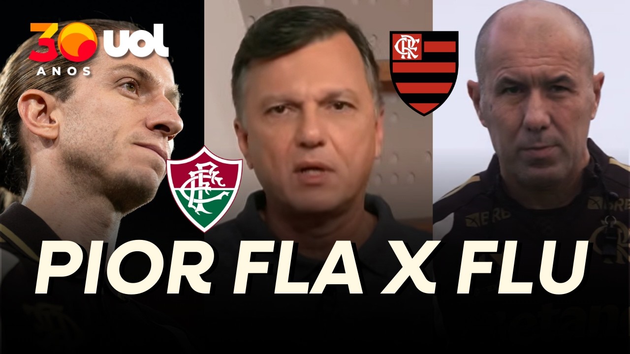 MAURO CEZAR: FLAMENGO COM FILIPE LU&Iacute;S ERA MAIS OUSADO! 'LEONARDO JARDIM FOI NA BOLA DE SEGURAN&Ccedil;A'