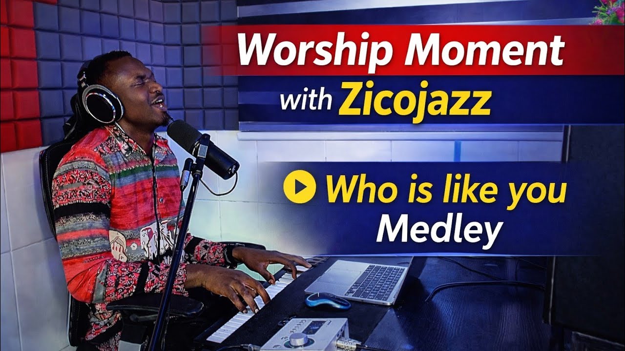 Studio Live Worship Moment with Zicojazz | Who is Like You Medley