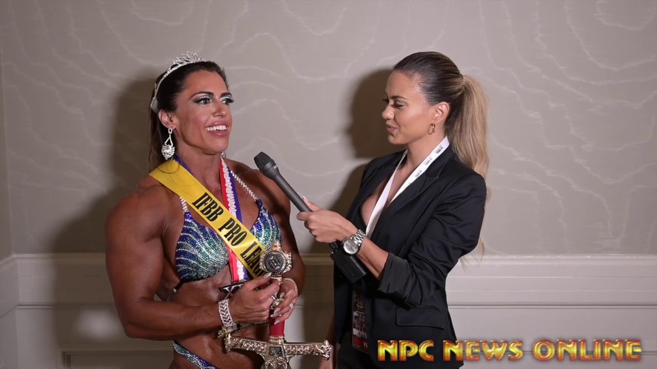 2020 IFBB Pro League Tampa Pro Women's Physique Winner Ivie Rhein- portuguese